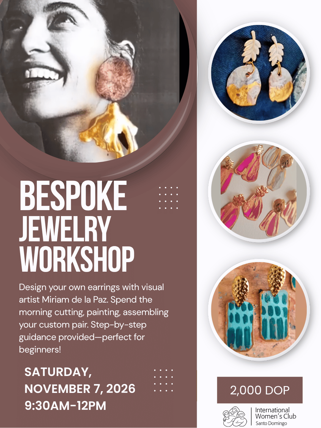 Nov 7 Bespoke Jewelry Workshop