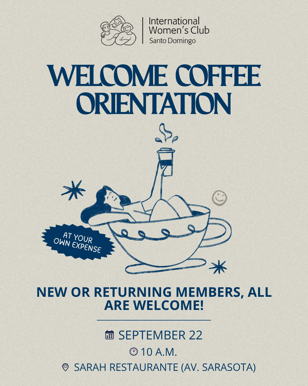 Sept 22 Welcome Coffee